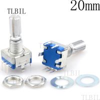 5Pcs Plum Handle 20mm Rotary Encoder Coding Switch / EC11 / Digital Potentiometer With Switch 5Pin