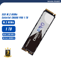 COLORFUL SSD CN600 PRO ขนาด 1TB (M.2 NVMe 3400/3100 MB/s) รับประกัน 3 ปี โดย Devas IPASON