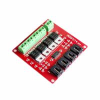 สี่ช่อง 4 เส้นทาง MOSFET ปุ่ม IRF540 V4.0 + โมดูลสวิตช์ MOSFET สําหรับ Arduino