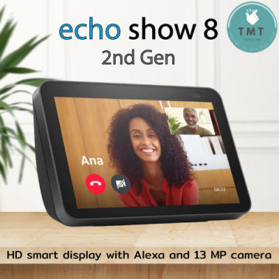 Amazon Echo Show 8 (2nd Gen) ลำโพงอัจฉริยะ จอทัชสกรีน 8นิ้ว พร้อมผู้ช่วย Alexa ควบคุมอุปกรณ์สมาร์ทโฮมภายในบ้าน