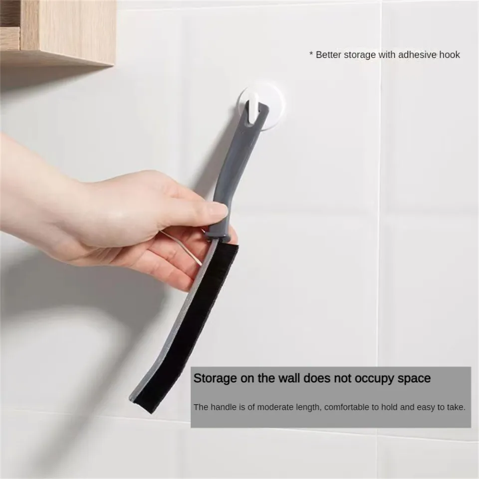 1pc Durable Grout Gap Cleaning Brush Kitchen Toilet Tile Joints Dead Angle  Hard Bristle Cleaner Brushes For Shower Floor Line