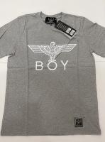 พร้อมส่ง ??Sale 1299??ถูกเฟร่อ เสื้อ Boy London สีเทา ลาย Signatureแบรนด์ เรียบหรูดูมีคลาส