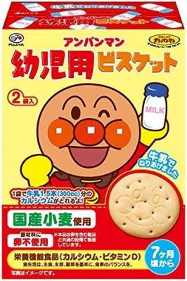 [พร้อมส่ง] Fujiya Anpanman Biscuit ขนมอันปังแมนบิสกิต จากประเทศญี่ปุ่น