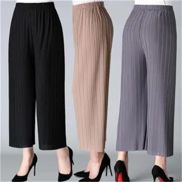 Plus Size Pleated Pants - Best Price in Singapore - Jan 2024