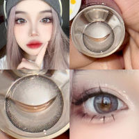 ✨ Gray ขนาดตาโต (Bigeyes) ☀️กรองแสง uv เลนส์แท้จดทะเบียนถูกต้อง ผ่านอย.ไทย บิ๊กอายสีเทา✔️