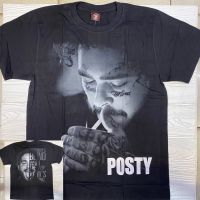 Posty Post Malone เสื้อยืดสีดำ