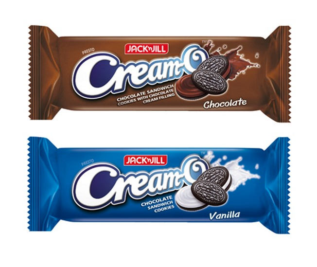 CREAM O ครีมโอ คุกกี้แซนวิชรสช็อคโกแลตสอดไส้ครีม ขนาด 25กรัม. x 12ซอง