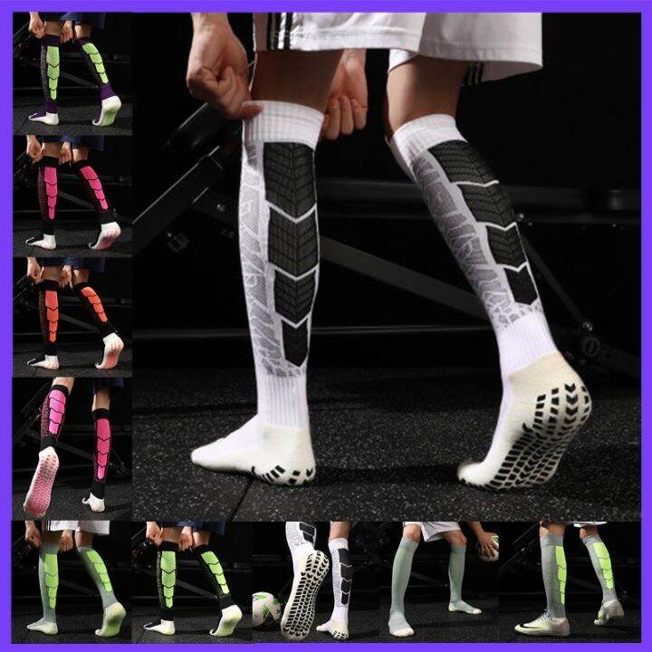 1-pair-knee-high-men-women-non-anti-slip-antislip-soccer-football-sports-grip-socks-football