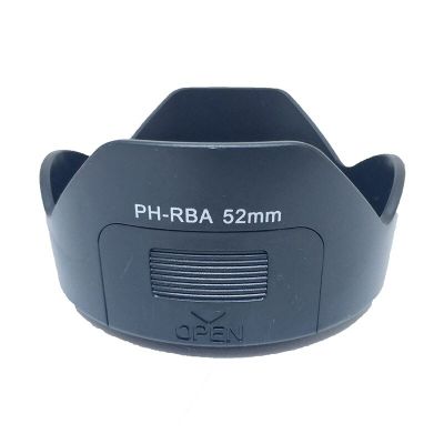 PH-RBA หมวกกล้อง DSLR 52มม. สำหรับ Pentax K10D K20D K100D K110D Kx Km K-R K-5 II K-30กับ DA 18-55มม. F3.5-5.6