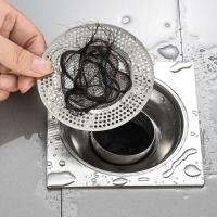 Sink Mesh Sewer Filter Net 304 Stainless Steel 2023 Floor Drain Net Plug Shower Room Sink Strainer Wholesale Hair Catcher 1pcs Dishracks Sink accessor