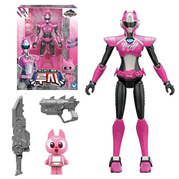 ใหม่ล่าสุด-mini-force-transformation-ของเล่นเสียงและแสง-action-figures-miniforce-x-จำลองสัตว์ไดโนเสาร์-mini-agent-toy