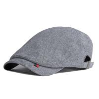 หมวกแก๊ปผ้าฝ้าย2021สำหรับผู้ชายและผู้หญิงหมวก Topi Baret Pelukis หมวกแก๊ปโผล่แบนรุ่น99สี่ฤดู