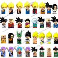 KF6142 KT1011 KT1007 KT1020 KT1009ดราก้อนบอล Z Goku Vegeta Trunks Kuririn Mini หุ่นตุ๊กตาต่อสู้ชุดต่อของเด็กตุ๊กตาของขวัญ