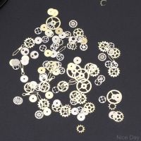 120ชิ้นผสม Steampunk Cogs นาฬิการูปเฟือง Charm Uv กรอบเครื่องประดับเรซิน Diy A07 20 Dropship