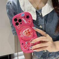 ตุ๊กตาบาร์บี้แฟชั่นเคสโทรศัพท์น่ารักสำหรับ iPhone 14,13,12,11เคสฝาหลังโทรศัพท์กรอบ