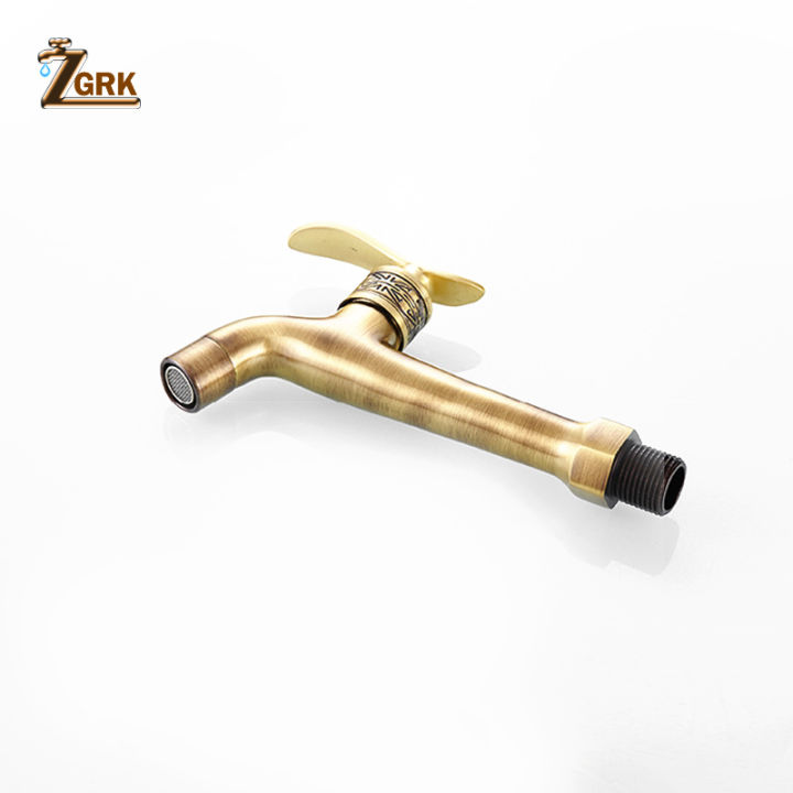 zgrk-wall-mounted-brass-faucet-outdoor-garden-taps-bathroom-washing-machine-faucet-luxury-antique-decorative-bibcock-mop-taps