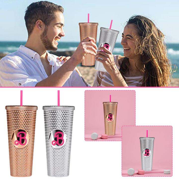 2-colors-barbie-style-double-wall-nbsp-cup-with-straw-creative-700ml-tumbler-z9e2