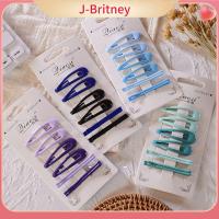 J-BRITNEY กิ๊บหนีบผมสำหรับเด็กผู้หญิงแฟชั่น6ชิ้น/เซ็ตกิ๊บหนีบผมกิ๊ฟหนีบผม