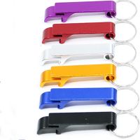 ☂☄✎ 2020 Popular Aluminum Openers Key Chain Keychain Ring Beer Bottle Can Opener Beverage Aluminum Openers Key Chain Keychain