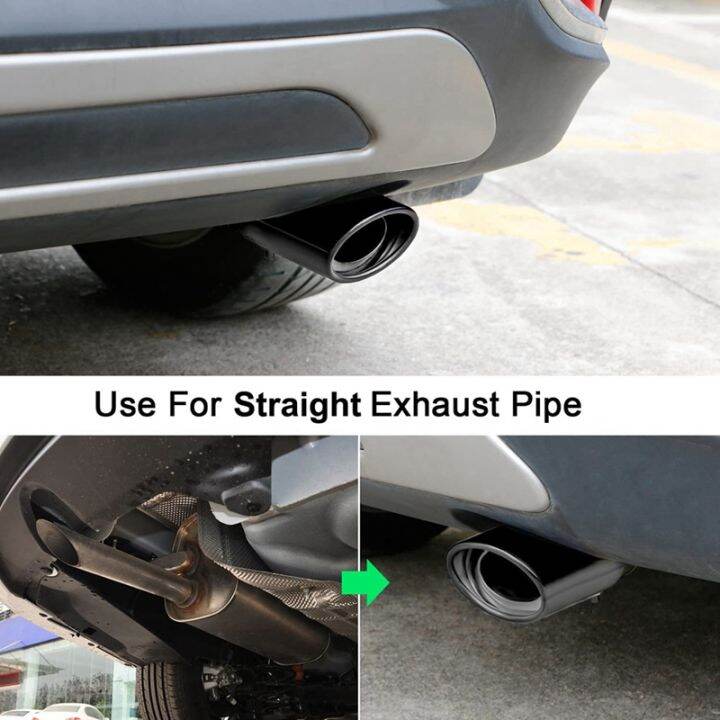 stainless-steel-car-exhaust-tip-2-1in-to-1-5in-universal-car-exhaust-pipe-modification-tail-throat-tail-pipe