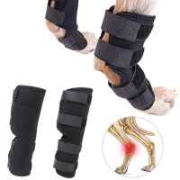 【cw】 1 Set Pet Dog Bandages Dog Leg Knee Brace Straps Protection for Dogs Joint Bandage Wrap Doggy Medical Supplies Dogs Accessories ！