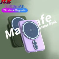 [JLK] 5000mAh MagSafe Power Bank Wireless Charging External Battery Portable Large Capacity Charger for iPhone 14 Pro Max
