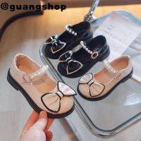 guangshop หวานกุทัณฑ์สาวหนังรองเท้าแบนน่ารักมุกทุกการแข่งขันป้องกันการลื่นส่องแสงเจ้าหญิงรองเท้า2-18ปีเด็กรองเท้า T22N06CC-118