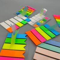 sheets Posted it Transparent Note Notebook Memo Notes Tabs Stationery Office Supplies