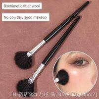 hot【DT】□✲♀  Loose 1/2PCS Soft Hair Wood Handle Highlighter Blush Makeup Brushes Facial Tools