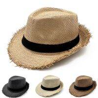 [hot]Burrs Solid Color Korean Version Breathable Men Straw Hat Shade Outdoor Unisex Sun Protection Summer Beach Hat Jazz Cap