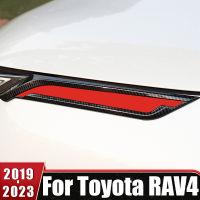 รถภายนอก Air Intake Flow ด้านข้าง Fender Vent Wing สำหรับ Toyota RAV4 XA50 2019-2022 2023 Shark Gill ตกแต่งสติกเกอร์