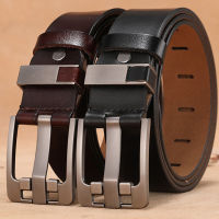 Cow Genuine Leather Luxury Strap Male Belts for Men New Large Plus Size 140 150 160cm Vintage Pin Buckle Belt High Quality