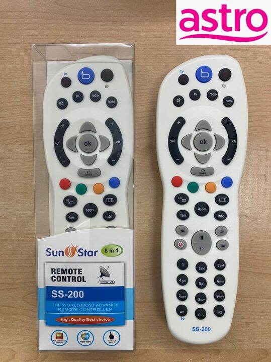 Astro Beyond Remote Control 8 In 1 Sunstar Ss 200 Lazada