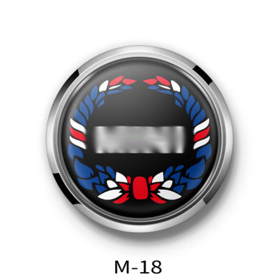 Car accessories exterior For BMW MINI COOPER S JCW F55 F56 F60 R55 R60 clubman Front Bumper Grill Metal 3D Emblem Badge Sticker
