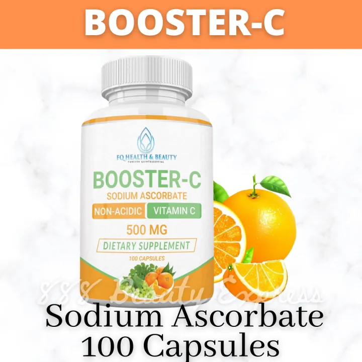 BoosterC 3in1 VitaminC Sodium Ascorbate Immune System Booster 100