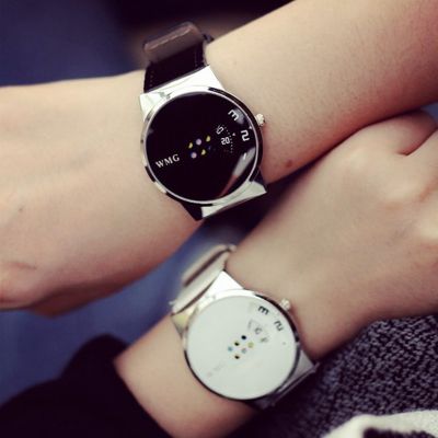 ☞ Mechanical Watches Women 2020 Top Brand Automatic Watch Couple Leather Wrist Watch Fashion Ladies Men Wristwatch Gifts