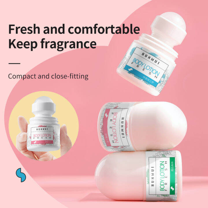 HUNMUI Roll On to Reduce Excessive Sweating 30ml Antiperspirant lady