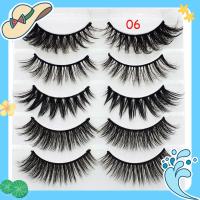 【COD】Skonhed 5 คู่ 3D Faux Mink Hair ขนตาปลอมธรรมชาติยาว