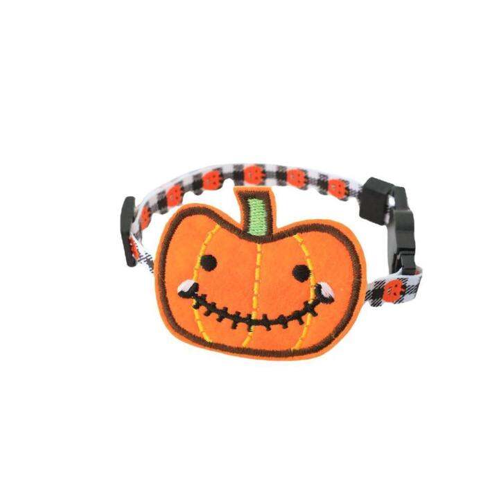 halloween-dog-collar-with-bell-pumpkin-themed-pet-accessories-kitty-dog-collar-with-bell-safety-buckle-pet-collar-pumpkin-patterned-dog-collar