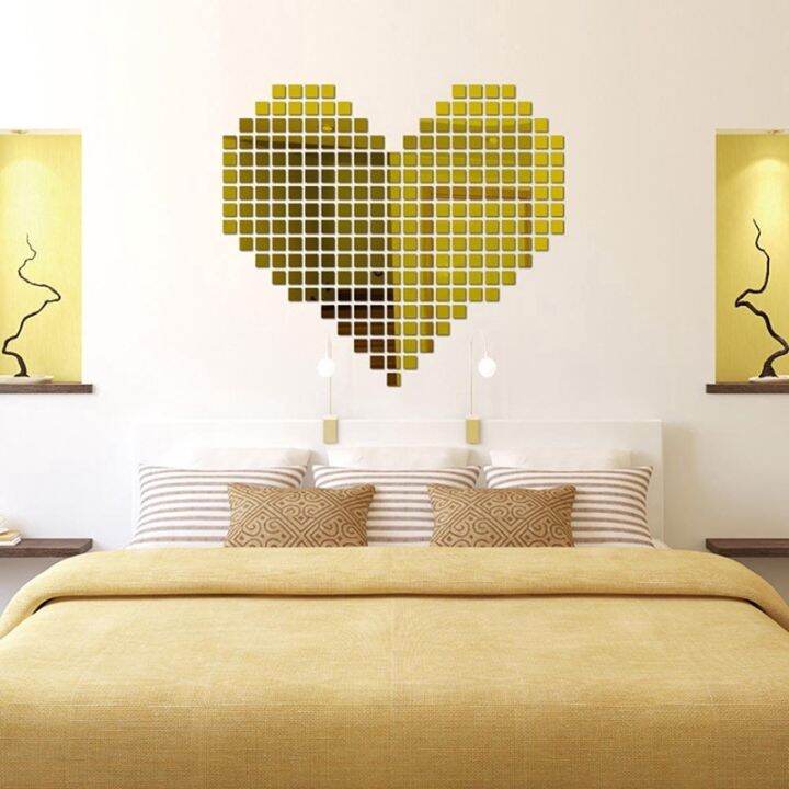 100pcs-acrylic-adhesive-square-mirror-wall-sticker-3d-diy-art-mural-sticker-home-party-wall-decal-decor