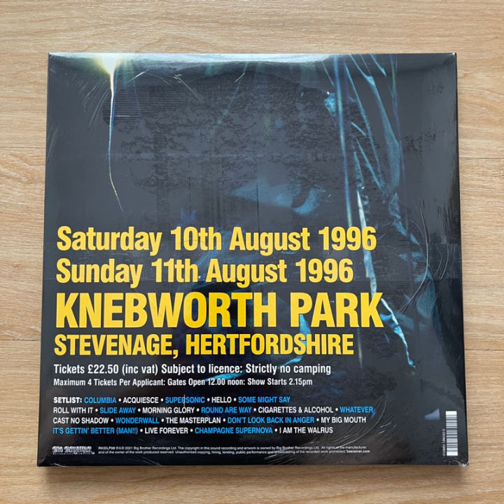 แผ่นเสียง-oasis-knebworth-1996-3-x-vinyl-lp-album-180g-heavyweight-usa-แผ่นเสียง-มือหนึ่ง-ซีล