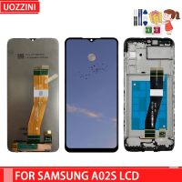 LCD ทดสอบแล้วใหม่เหมาะสำหรับ Samsung Galaxy A02s A025 A025F/DS หน้าจอสัมผัสจอแสดงผลเครื่องอ่านพิกัดเหมาะสำหรับ Samsung A025G/DS A025M ประกอบ