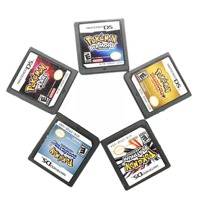 Pokemon DS Games Cartridge Video Game Console Card HeartGold SoulSilver ...