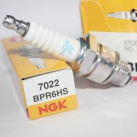 2023-1ชิ้น BPR6HS หัวเทียน NGK เหมาะสำหรับเหยียบสองจังหวะ750แม่น้ำแยงซี100 50CC 90 80 70