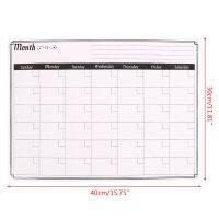 A3 Monthly Planner Magnetic Whiteboard Fridge Magnets Message Board Remind Memo