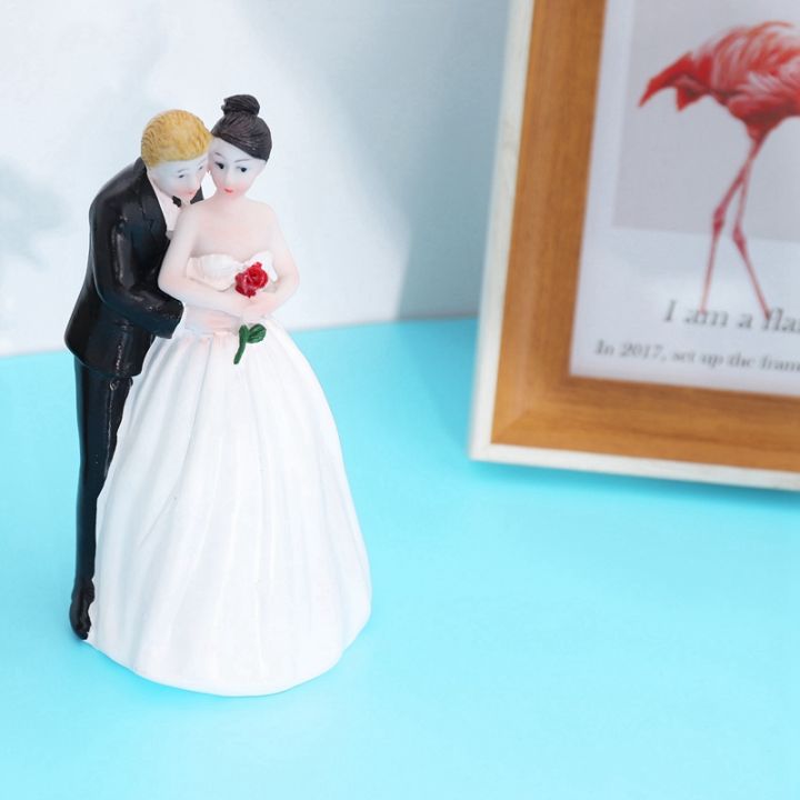 yes-to-the-rose-wedding-cake-decoration-custom-bride-amp-groom-couple-figurine-wedding-cake-topper