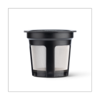 12PCS Reusable Coffee Capsules Three-Hole K-Cup Coffee Capsule Coffee Capsule Filter for Ninja Dual Brew Espresso K Cup Capsules for Ninja CFP201 CFP301 Machine