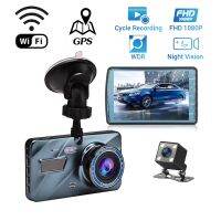 Dash Cam Car DVR WiFi 4.0 Full HD 1080P Rear View Camera Video Recorder Night Vision Black Box Dashcam Auto DVRs GPS Tracker