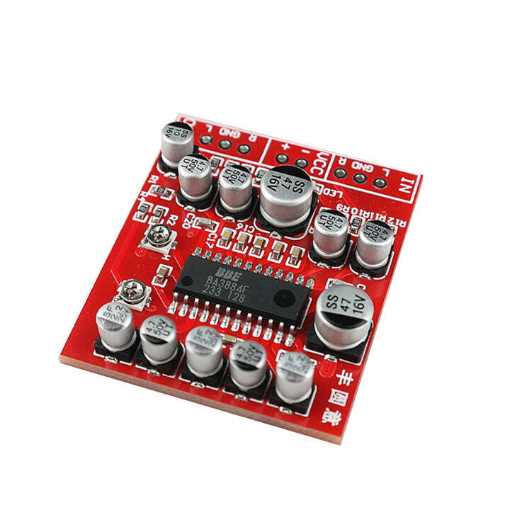 1Pcs BA3884F Tone Board preamplifier BBE Sound Effect Exciter DIY Module to Enhance Clarity