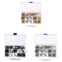 254Pcs/Lot Kit for Back Plate Mount Assortment with Storage Box for Electric Guitar DIY Tools